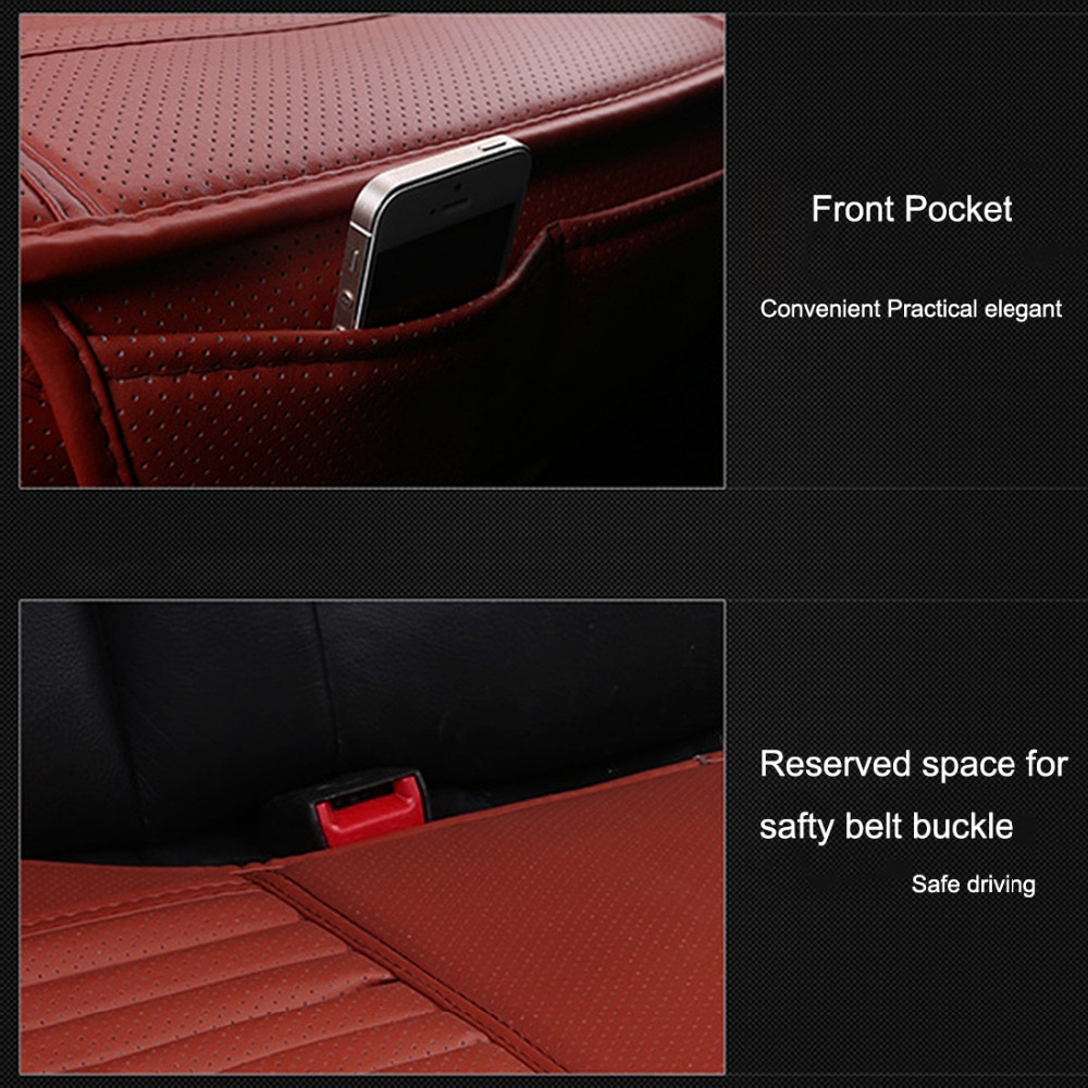 Dewtreetali bilstolsdynor enkelsätesfodral kudde halkskyddad bilstolsfodral fyra säsonger interiörtillbehör till vw lada