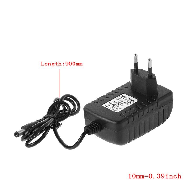 EU/noi tappo 4 S 16.8V 2A AC Caricabatteria per 18650 Batteria Al Litio 14.4V Al Litio Serie 4 caricatore Della Parete Della Batteria li-ione 110V-245V