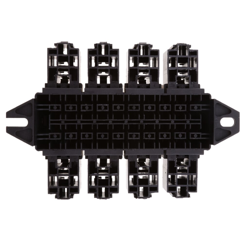 Automotive 20-Way Blade Holder 8-Way Relay Socket Fusebox Circuit Breaker