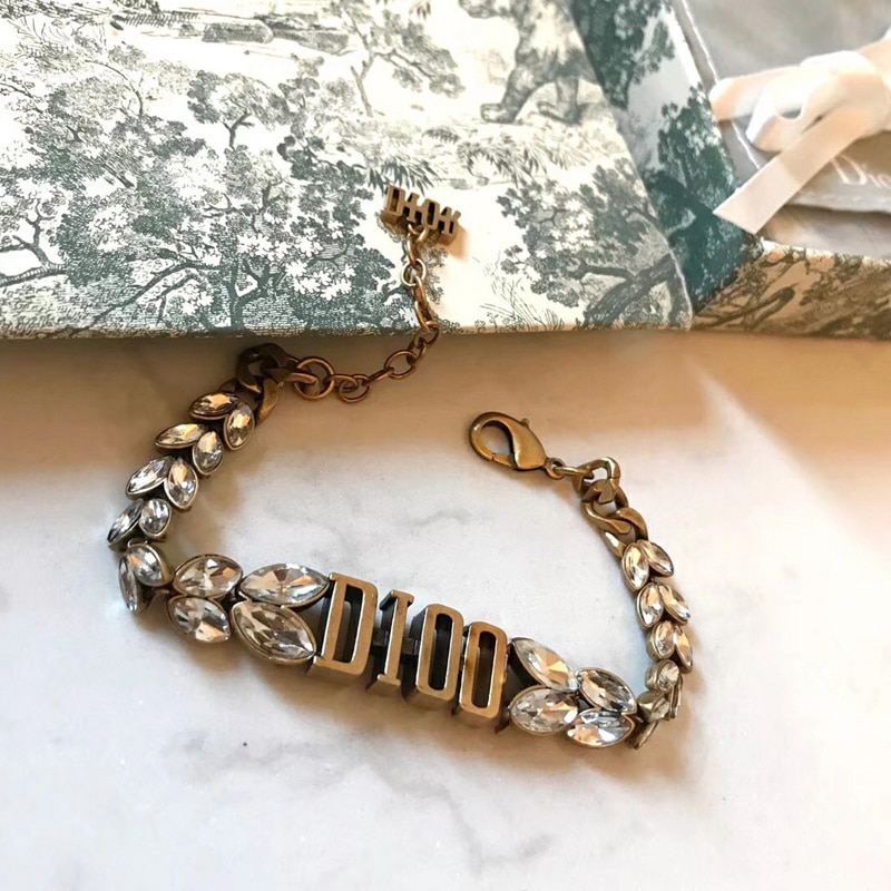 Europe et états-unis bijoux transfrontaliers haut de gamme vieille personnalité cheval oeil eau épaisse chaîne blé bracelet