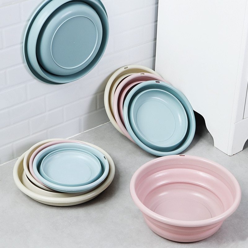 Folding Wastafel Reis Emmer Keuken Organizer Outdoor Reizen Wastafel Draagbare Water Kom Fruit Footbasin Thuis Wastobbe