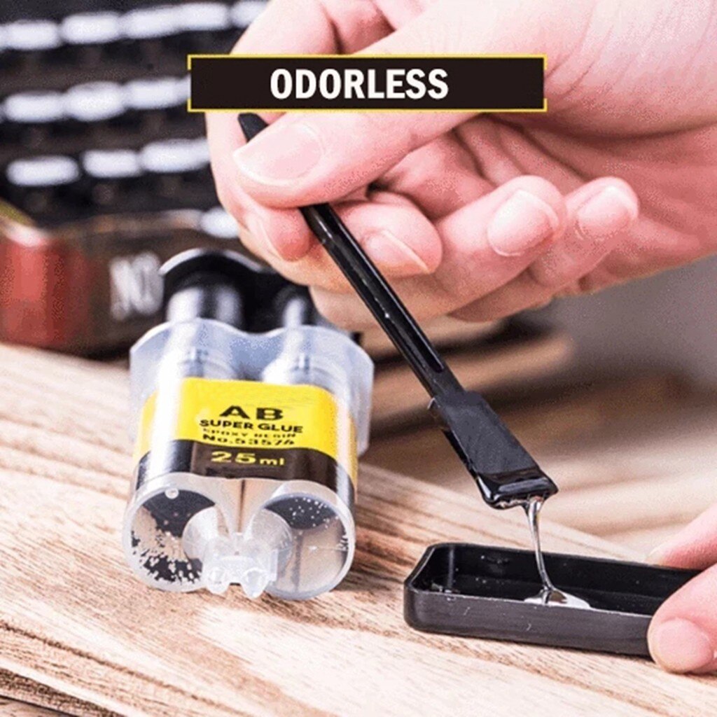 25 ml Industrial High Viscosity Glue Ideal Heavy-duty Adhesive Waterproof epoxy resin for DIY and Repair Jobs time-saver F1