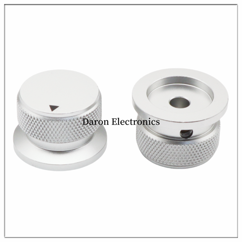 Bouton solide en alliage d'aluminium de couleur, capuchon de bouton de potentiomètre 30x20, capuchon de réglage rotatif pour instrument d'appareil ménager