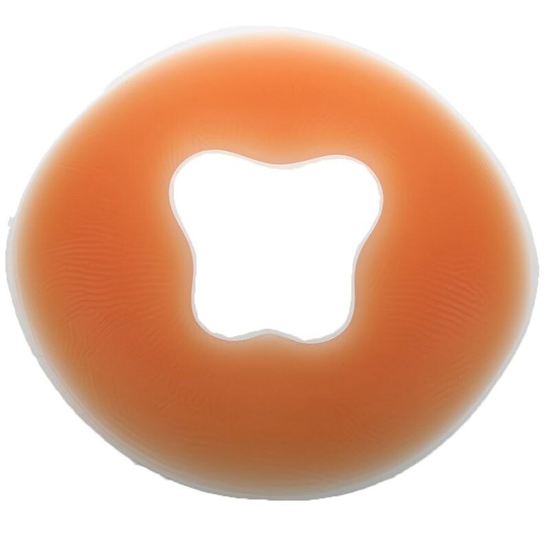 Suave salón de SPA masaje de silicona cara Relax Cradle Cushion Bolsters almohada Pad Beauty Care M:  skin  color