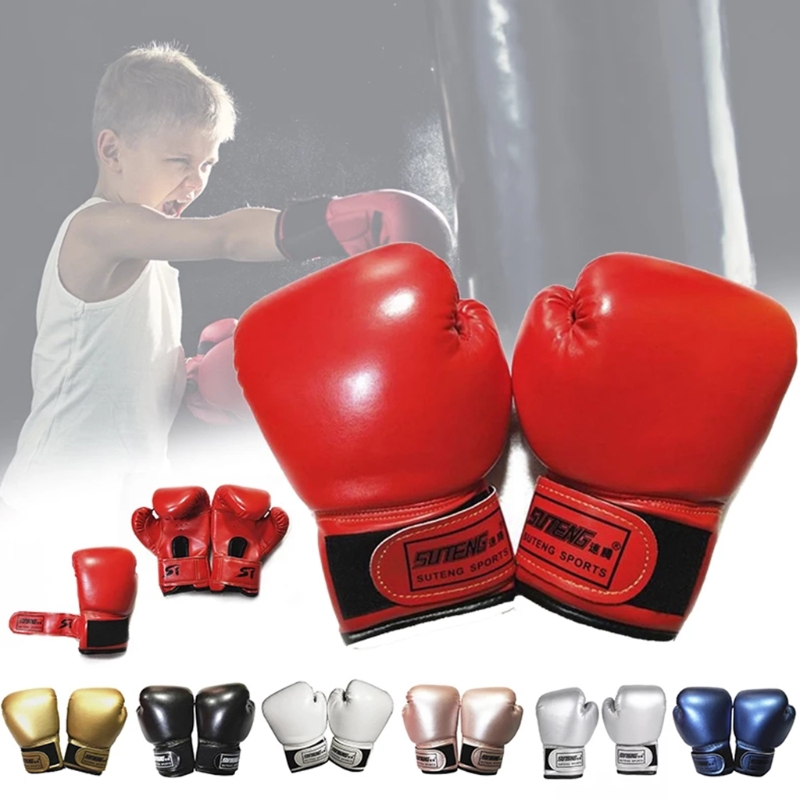 3-10 år børn boksehandsker til børn børn ungdoms boksesæk kickboxing muay thai luffer mma træning sparring handsker