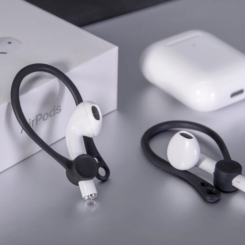 Ganchos para las orejas para Apple AirPods Pro 3 2 1, soporte para las orejas antipérdida, accesorios para auriculares