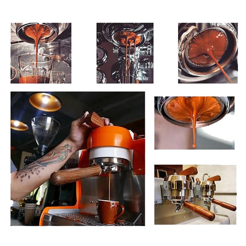 Coffee Bottomless Portafilter Group-head 58MM Apply to Nuova Simonelli Appia/musica/oscar Coffee Machine Handle