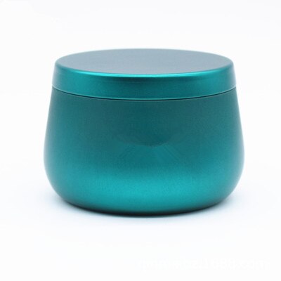 Tarros con tapa para velas, contenedores redondos vacíos de Metal, lata para derretir cera, Kit de fabricación de velas, almacenamiento DIY, 12 paquetes, 120ml, 4oz: blue