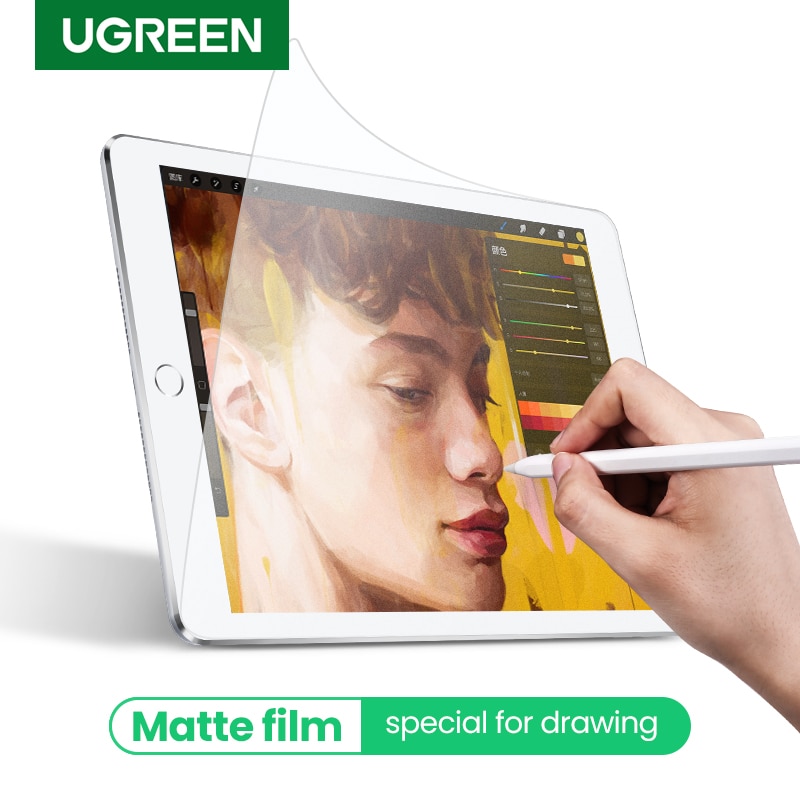 Ugreen screenprotector matte film funda voor apple ipad pro 11 12.9 10.5 9.7 7.9 voor ipad mini 4 5 1/2 stuks beschermend glas