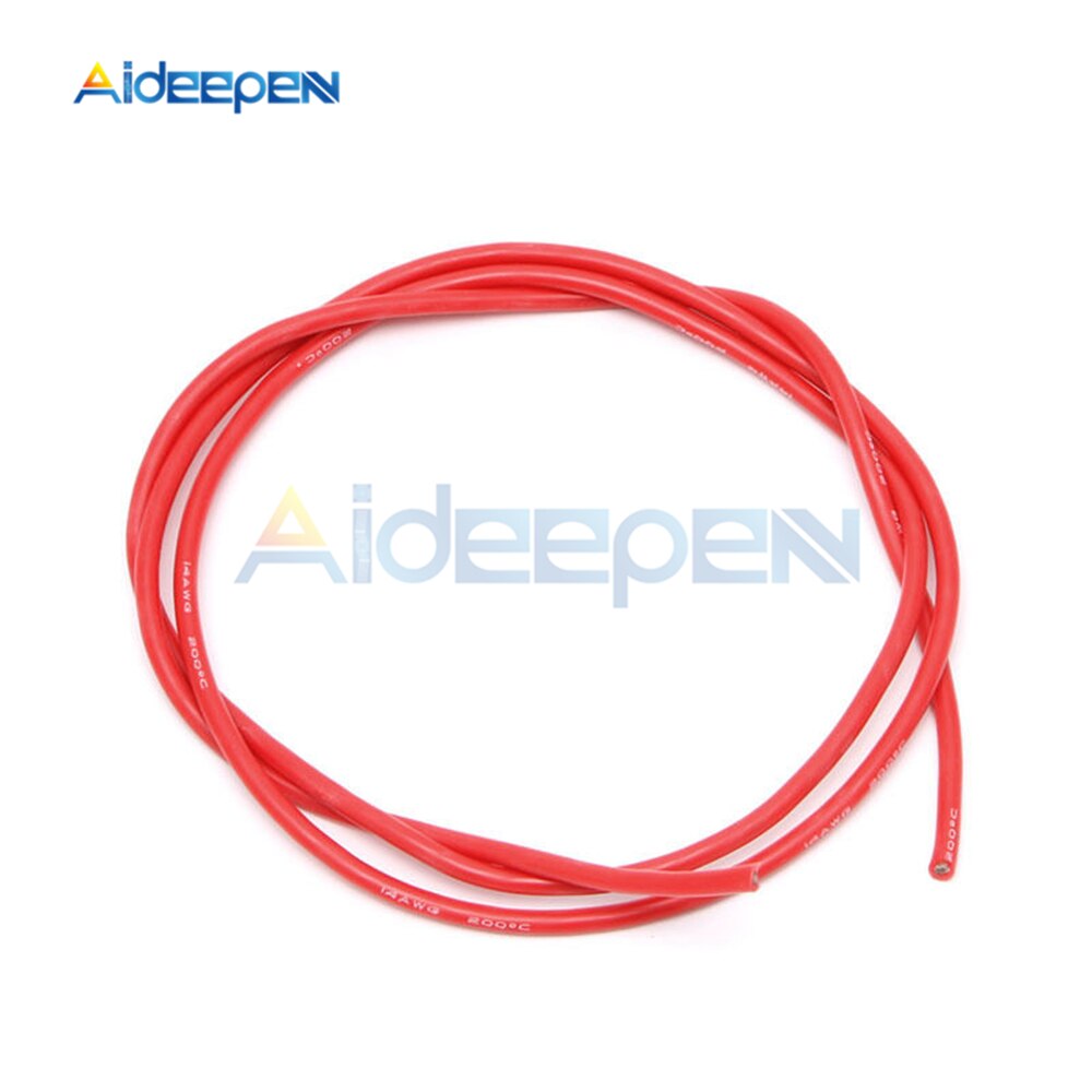 14 AWG Gauge Wire Flexible Silicone Stranded Coppe... – Vicedeal