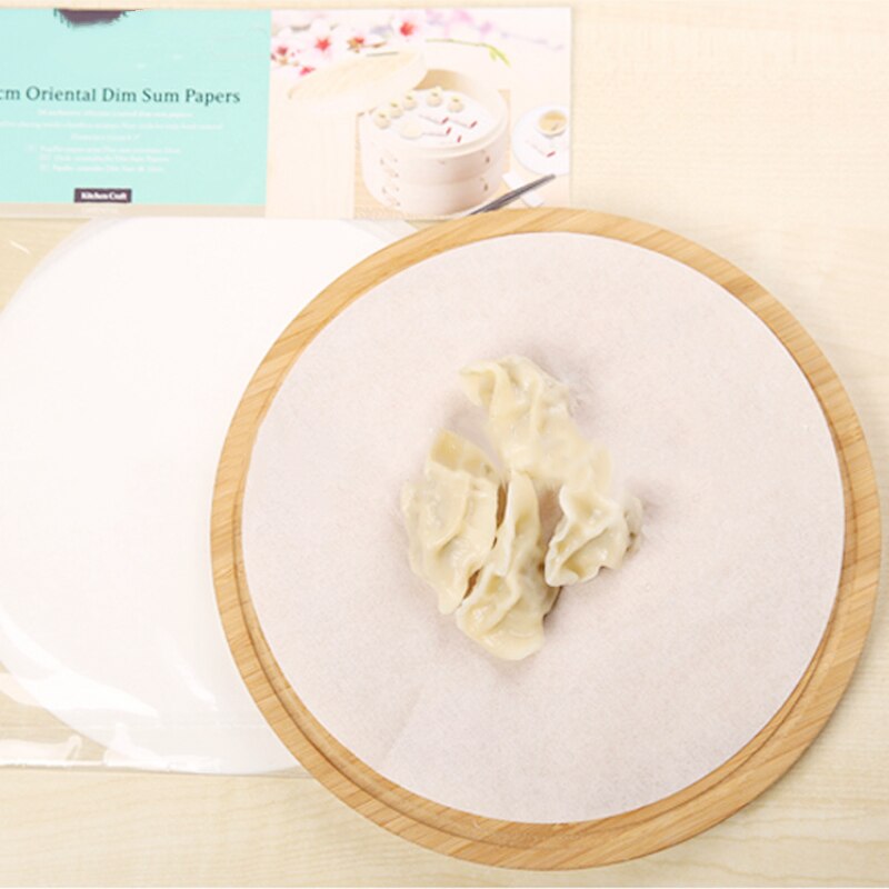 100Pcs Perkament Liners Veilige Ronde Papier Voor Oven Bbq Air Friteuse Grill Papier Hamburger Patty Papier Keuken Gereedschap Diameter 13/20Cm
