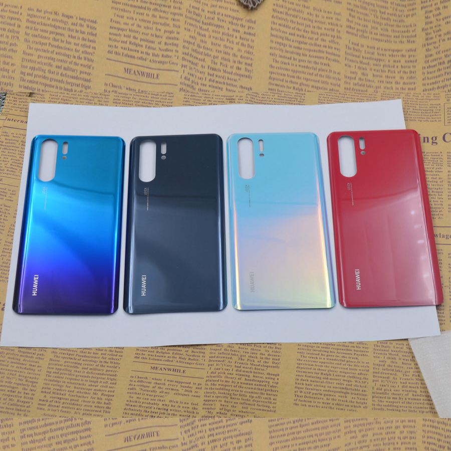For Huawei P30 Back Battery Cover ELE-L09 L29 Rear Glass Door Housing Case For Huawei P30 Pro VOG-L04 Battery Cover