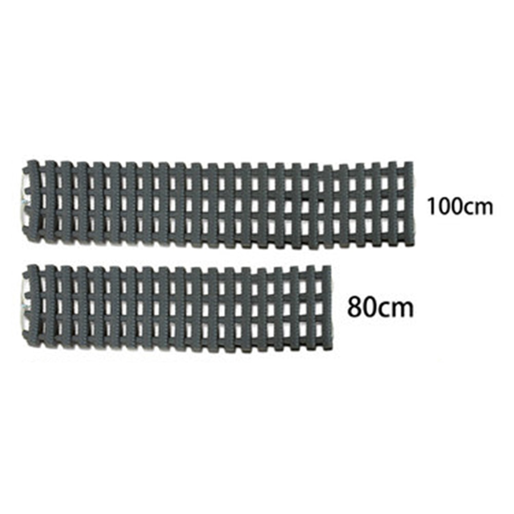 Universal Anti-skid Traction Mat For Automobile Emergency Self-rescue Anti-trapping Track Tire Ladder For Snow Sand Swamp