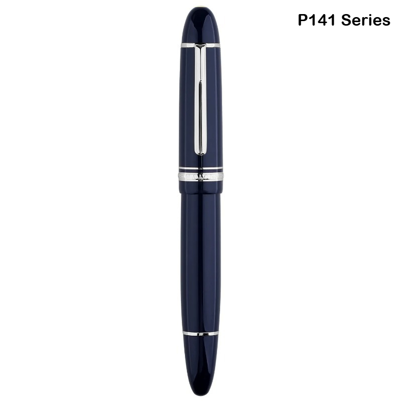 MAJOHN P140 Penna stilografica a pistone in metallo rame Pennino parasole Corpo in resina leggera trasparente Materiale scolastico di cancelleria PK 9019 X159: Viola / F