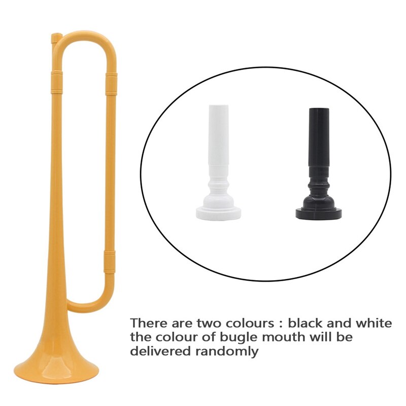 Plastic Trompet-Comfortabele Ergonomische Grip - Bb Authentieke Geluid Voor Student & Beginner Abs Bouw