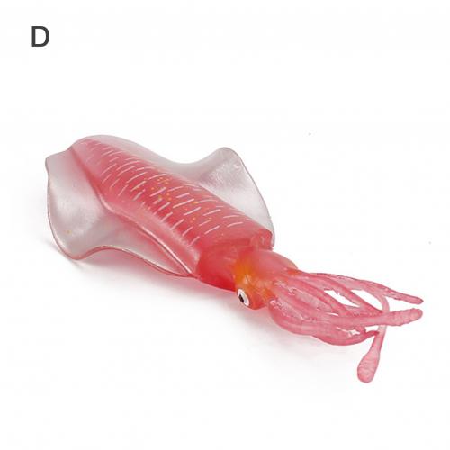 Marine Life Ocean Sea Animals Grouper Shrimp Squid Starfish Simulation Ornament: D