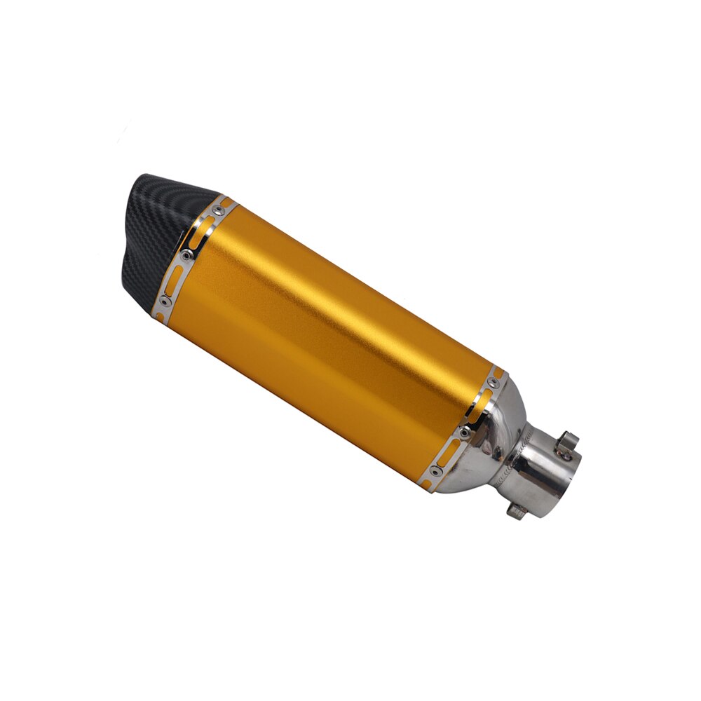 Sclmotos- 51mm Motorcycle Akrapovic Yoshimura Exhaust Muffler Pipe with DB Killer Escape Moto Pitbike Racing NMAX CB650F MT03