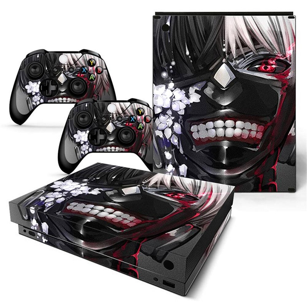 Game Full Cover Skin Console &amp; Controller Decal Stickers for Xbox One X Skin Stickers Vinyl