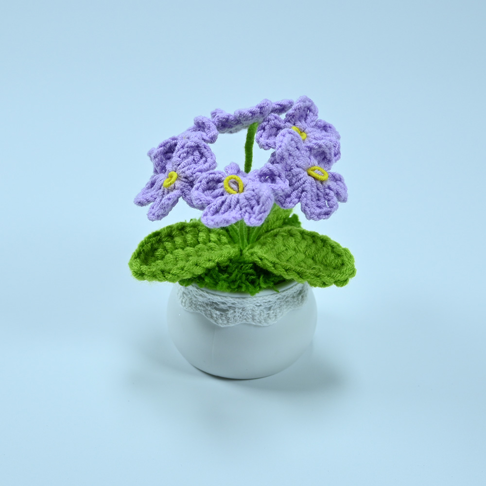 kunststoff bambus Set mit 3 Blumentöpfen aus Kunststoff mit Bambus, 15 cm, für drinnen u –  Hum Flowerpots main image 0