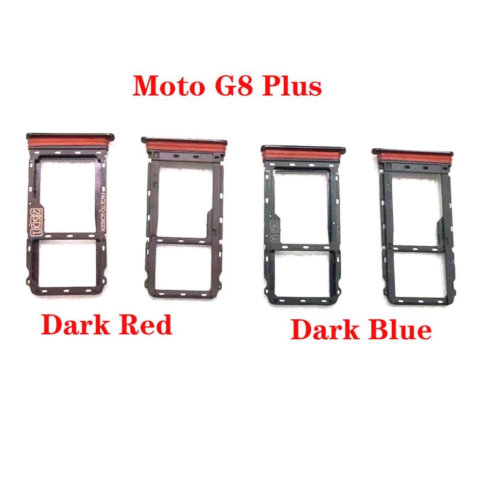 SIM del Supporto Del Vassoio di fessura SD carta lettore Adattatore per Motorola Moto G8 Gioco G8 più XT2015 XT2015-2 XT2019 XT2019-2