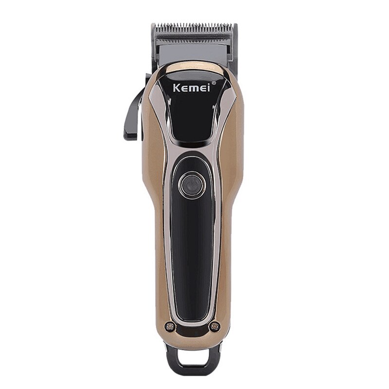 Kemei Km-1990 100-240V Rechargeable Hair Trimmer Hair Clipper Hair Shaving Machine Hair Cutting Beard Electric Ra