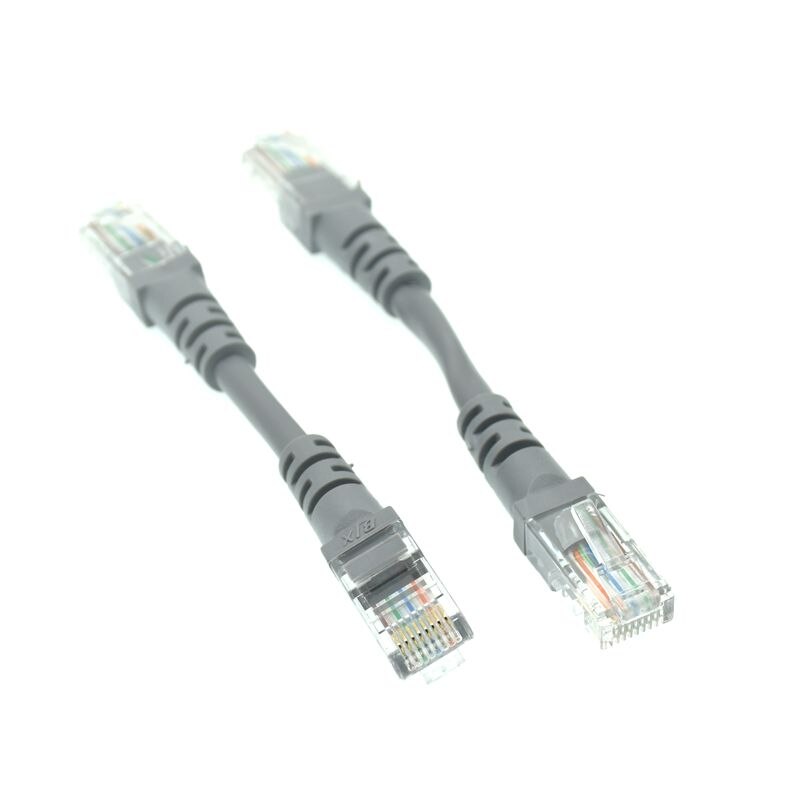 10cm kat 5 kat 5e kat 6e utp ethernet netværkskabel han til han  rj45 patch lan kort kabel 0.1m