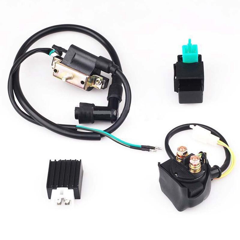 Bobine Cdi Regulator Gelijkrichter Relais Voor 110cc Chinese Atv Quad Dirt Bike: Default Title