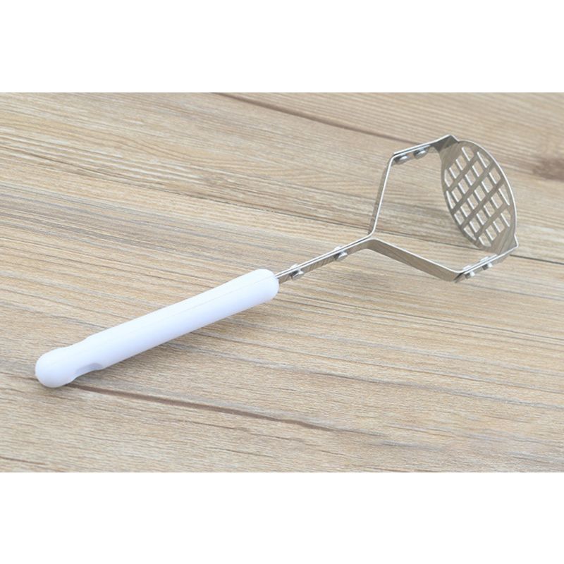 Stainless Steel Potato Masher ricer with Broad and Ergonomic – Fine-grid Mashing Plate for Smooth Mashed Potatoes, and 2022