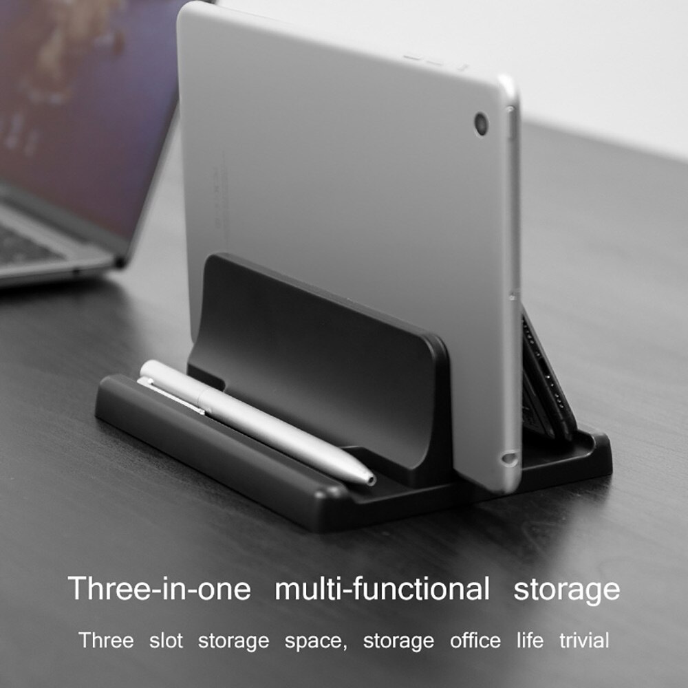 Aluminium Verstelbare Verticale Desktop Laptop Houder Stand Beugel Voor Macbook Pro Voor Notebook Houder