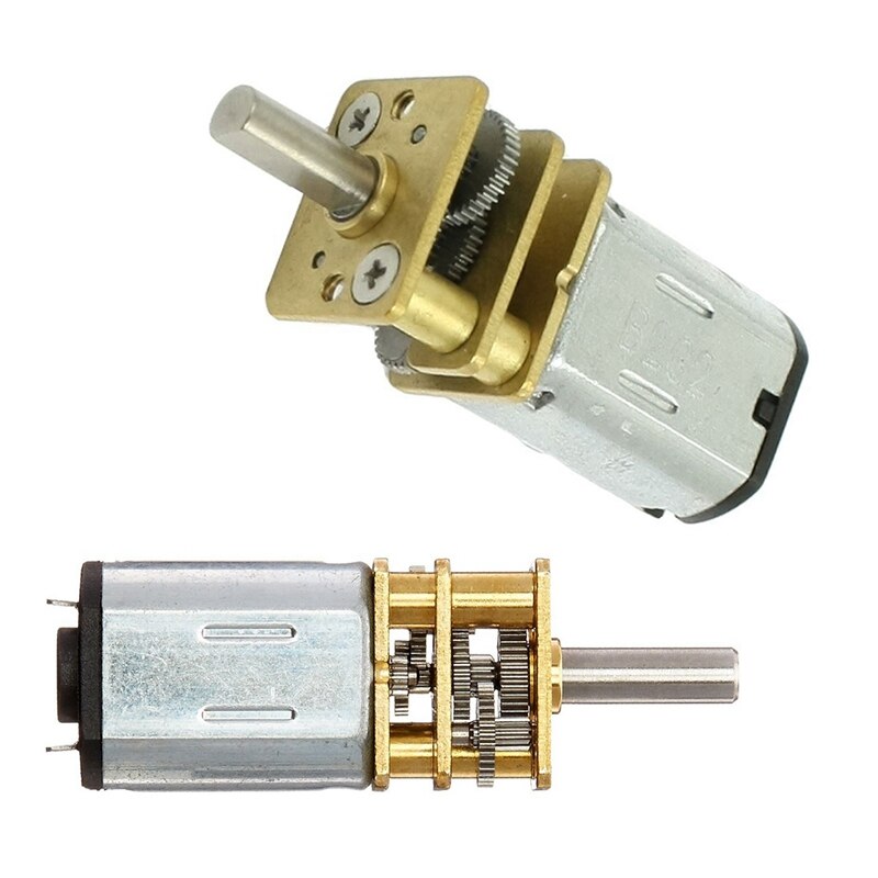 Oumefar DC 12V Getriebemotor Encoder Drehzahlreduzierung Getriebe