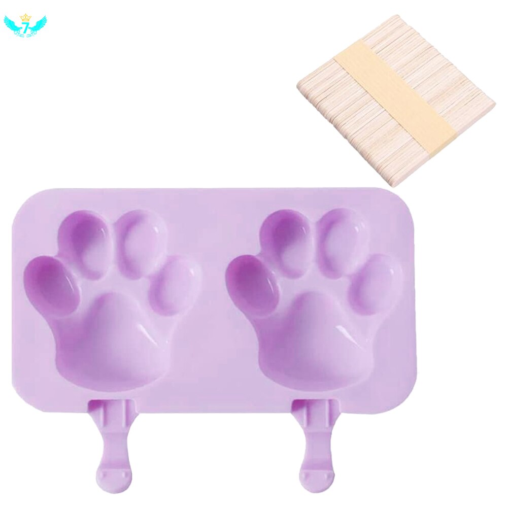 Ijs Mallen Herbruikbare Siliconen Ijslolly Diy Bevroren Ijs Voor Kids Volwassenen Dessert Mold Frozen Popsicle Tray Mallen