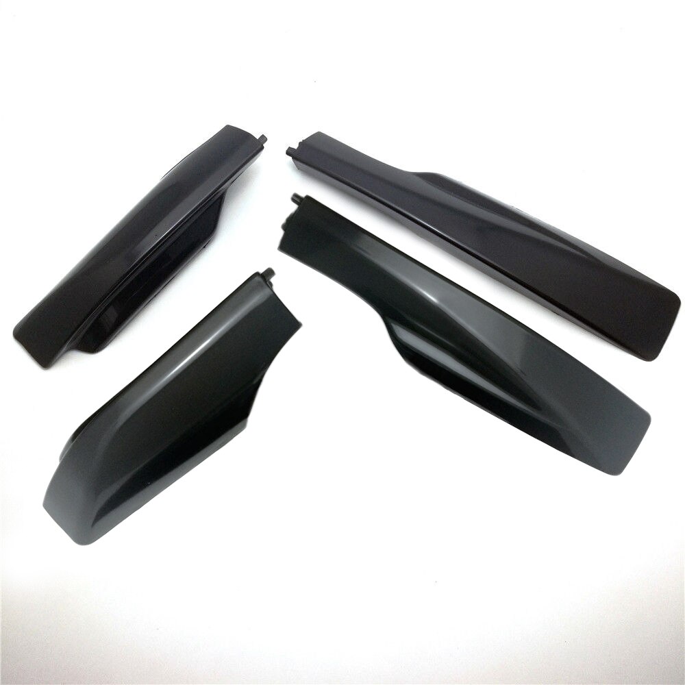 4 sztuk/zestaw czarny dla Toyota RAV4 XA30 2006- 2012 ABS nowy i wysokiej jakości bagażnik dachowy pokrywa szyna kończyć się muszla ochraniać