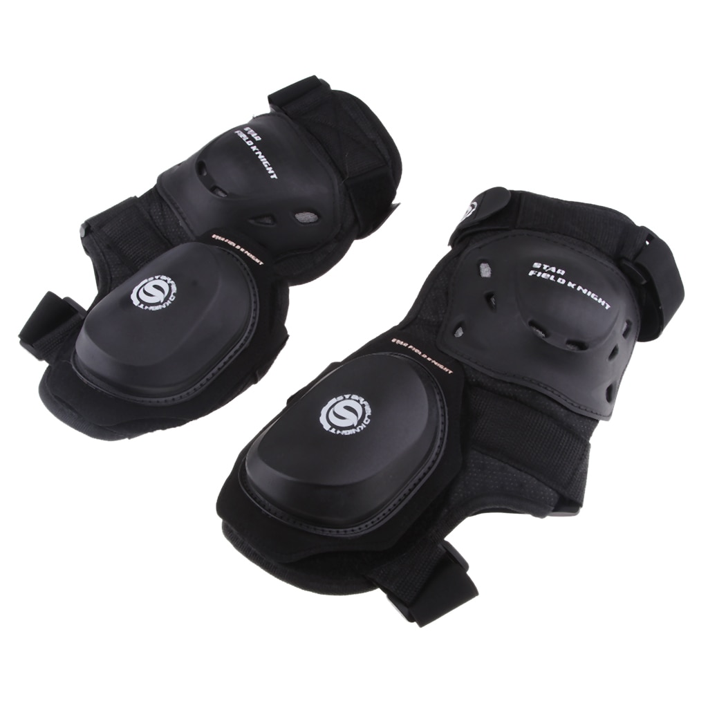 Adult Knee & Shin Armor Protector Guard Pads For Motorcycle Racing Motocross