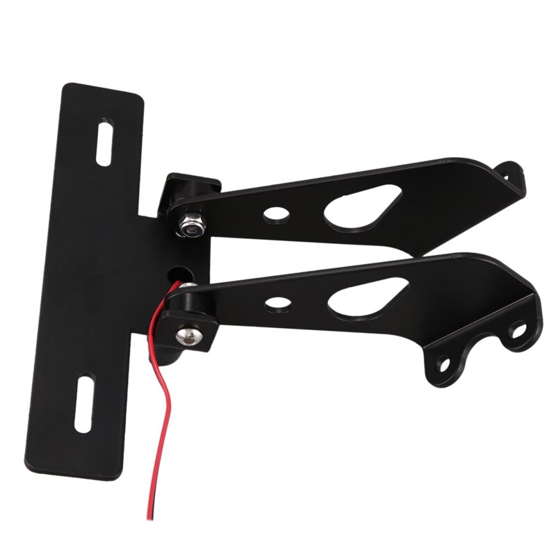 Soporte de placa de matrícula para motocicleta soporte para matrícula luces Led para YAMAHA MT-07 FZ-07 MT 07