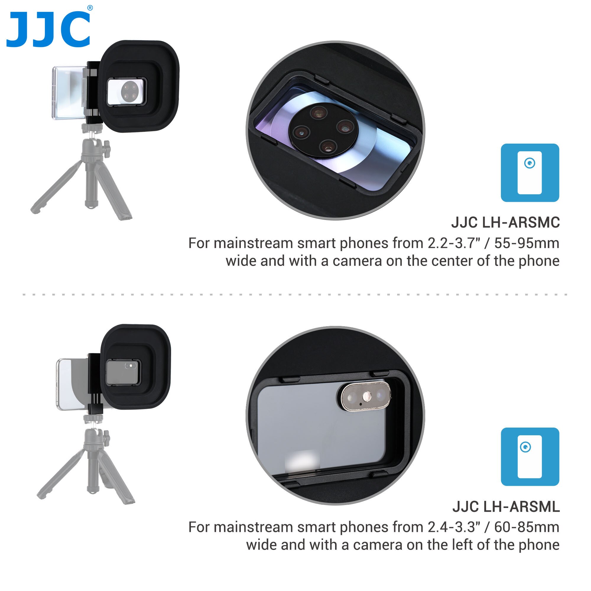 Universele Anti-Reflectie Camera Zonnekap Voor Iphone Samsung Android Smartphone, mobiele Telefoon Lens Kap Voor Foto 'S Door Glas