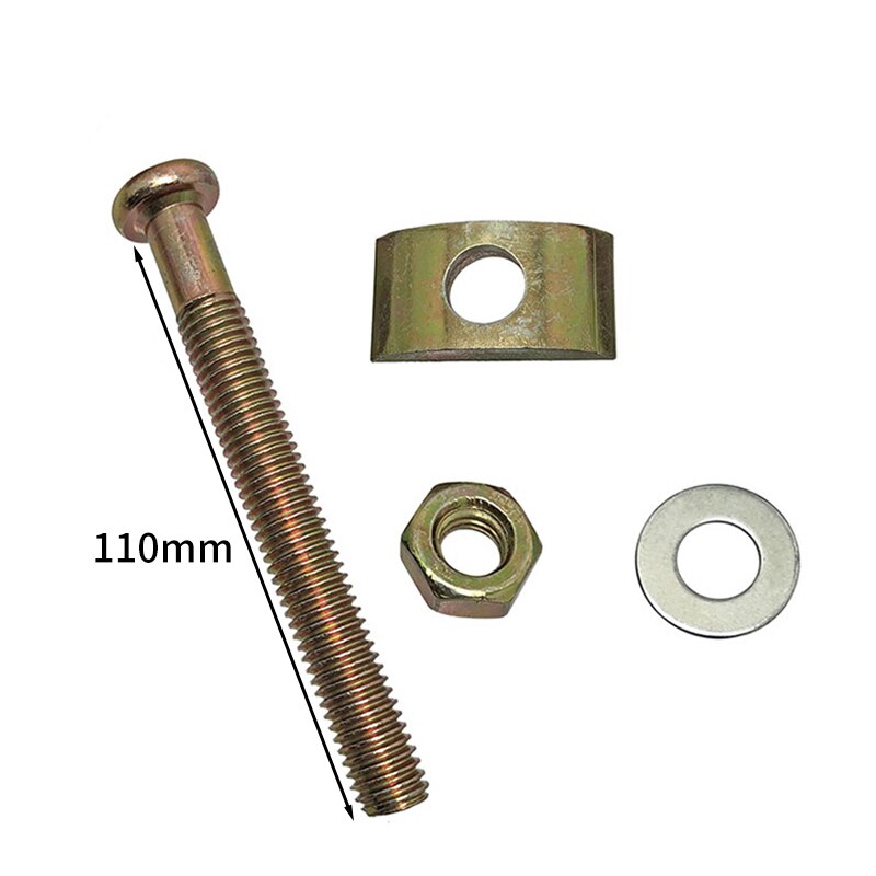 Half Moon four-in-one hardware nightstand connection piece closet shoe bed assembly piece meniscus Half Circle cushion nut: Other