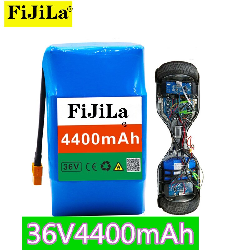 Batería recargable de iones de litio 10s2p, 36V, 4400mAh, 4.4Ah, paquete de batería de carretilla