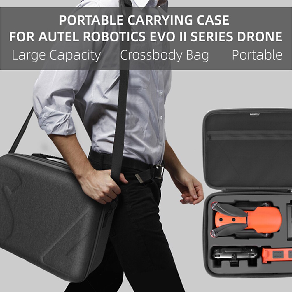 Estuche protector para almacenamiento bolsa de transporte bolso de hombro soporte para Autel EVO II Pro EVO II serie Dual accesorios para drones