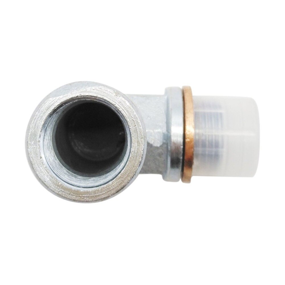 M18X1.5 O2 Oxygen Sensor Angled Extender Spacer 90 Degrees 02 Bung Extension For Decat Hydrogen Easy Installation