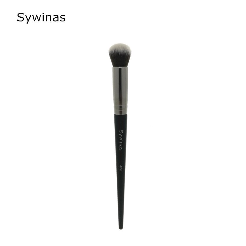 Sywinas 1Pc Gezicht Vorm Bronzer Brush # A06 Mengen Buff Stichting Contour Make-Up Kwasten.