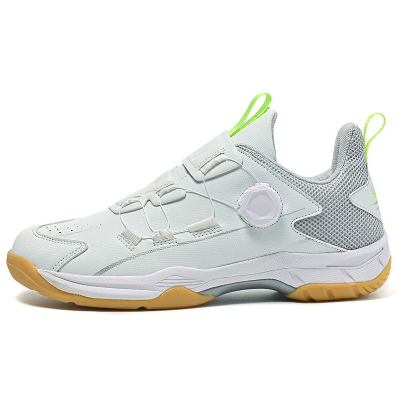 Badmintonschoenen, sneakers, merk tafeltennisschoenen, ademende originele slijtvaste volleybalschoenen: Lichtgeel / 41