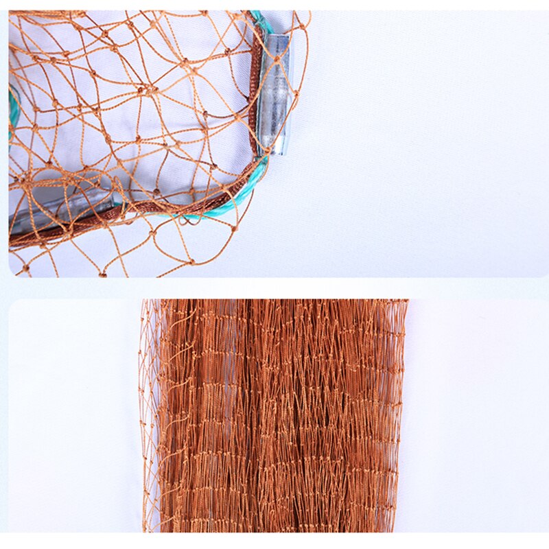 Lawaia Traditional Cast Net Hand Throw Fishing Trap Net Strong Tire Line Manually Spread Fish Nets Automatic Casting Landing Net
