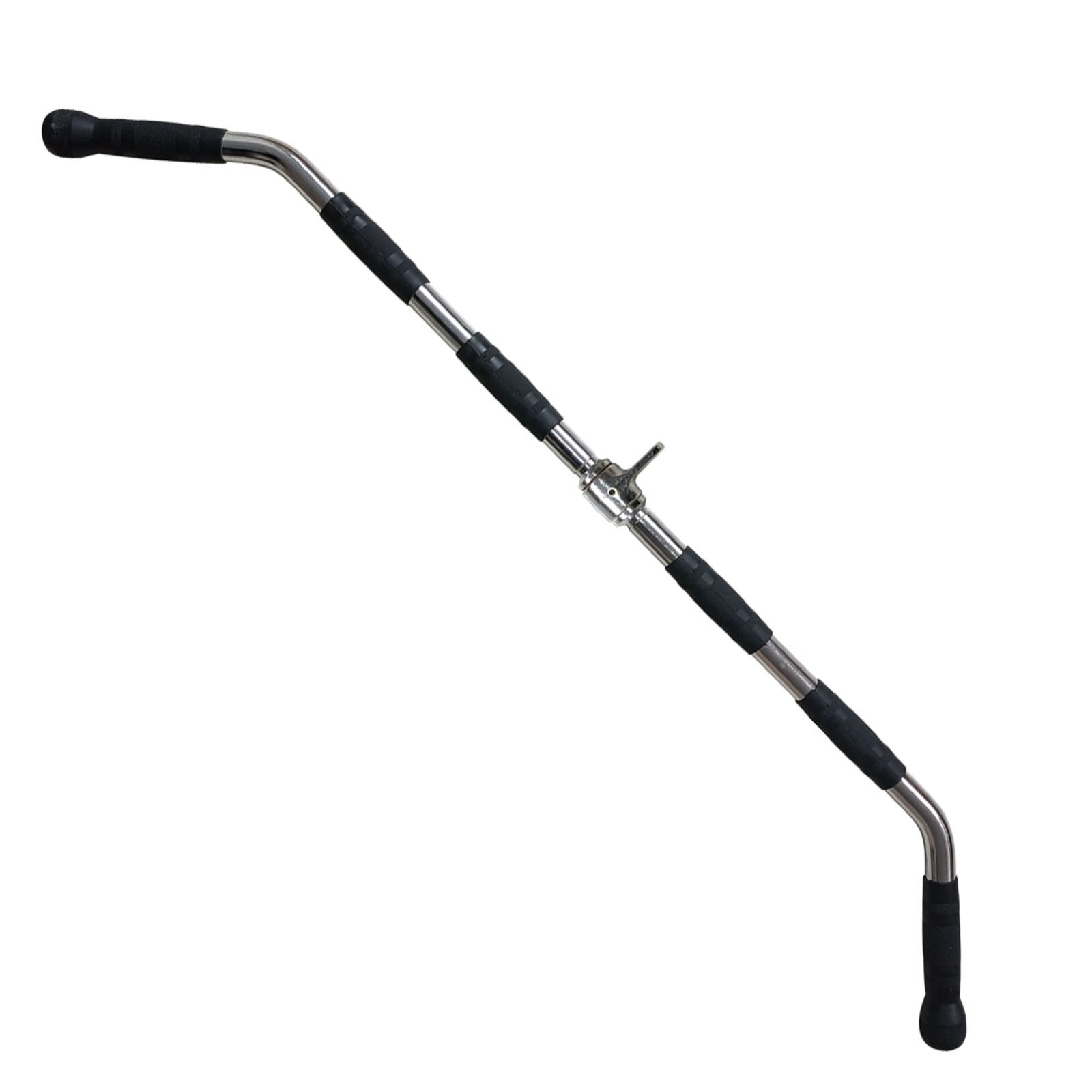 Home Lat Pull Down Bar Pulley Cable Machine Attachments For Gym Muscle Strength Workout Bodybuilding Exercise T Bar Handle Solid: 114cm