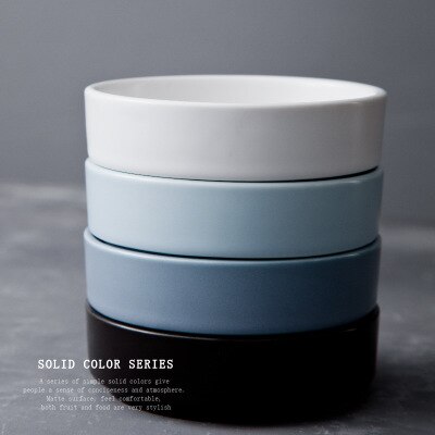 Styl skandynawski matowy zastawa stołowa jednokolorowy maselniczka talerz na owoce przyprawa danie talerz ceramiczny danie mały talerz: 4 kolor plates