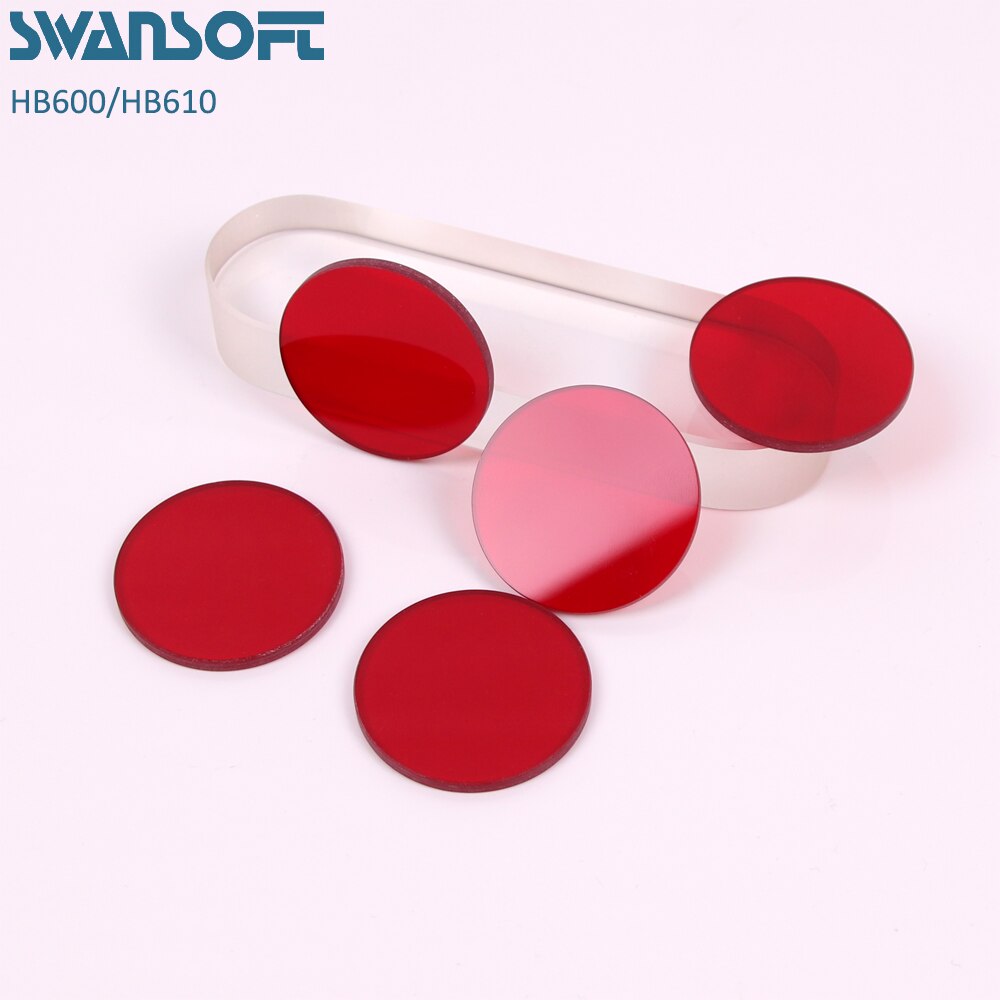 Red optical glass filter hb650 650nm ir pass filter