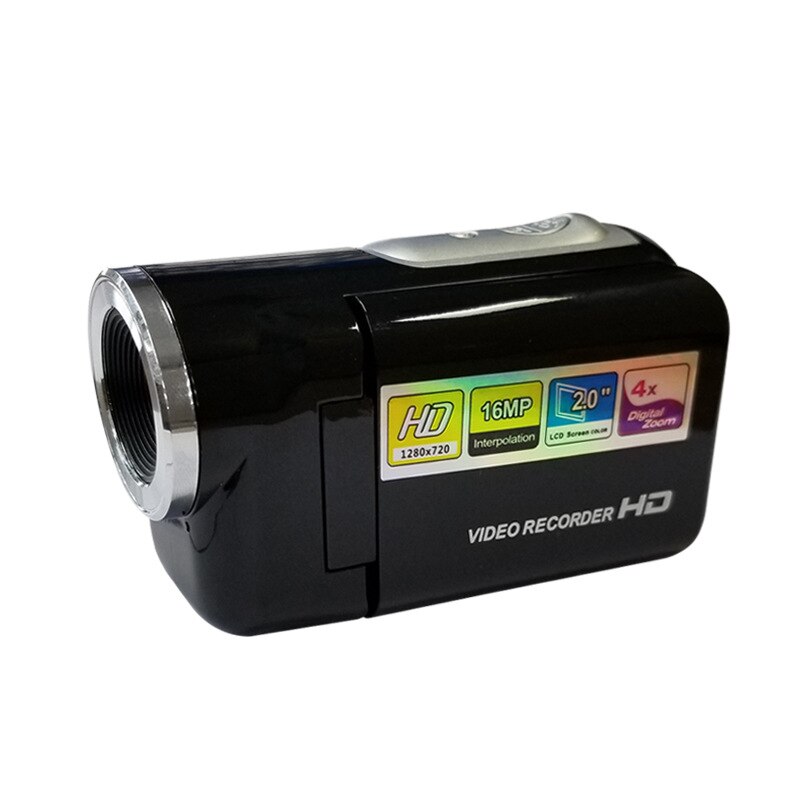 Mini 720P Digital Camera Camcorder 16MP 4X Digital Zoom 1.5 Inch Screen Video Camcorder Camera Mini DV