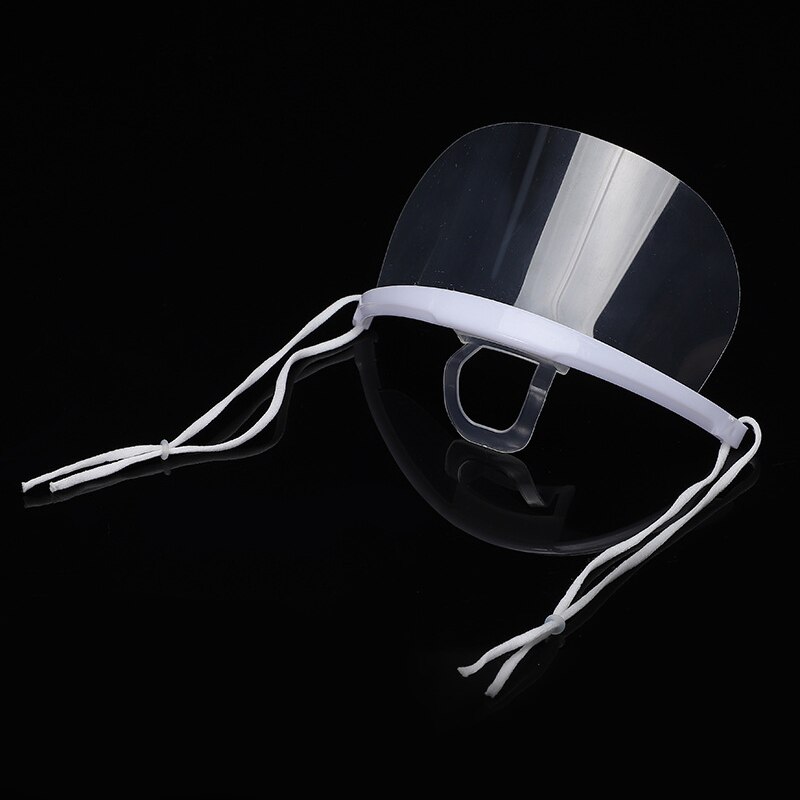 1/5 stücke Transparente Masken dauerhaft Anti Nebel Gastronomie Lebensmittel Hotel Koch Kellner Kunststoff Küche Restaurant Masken Küche Werkzeuge: A602 1pc