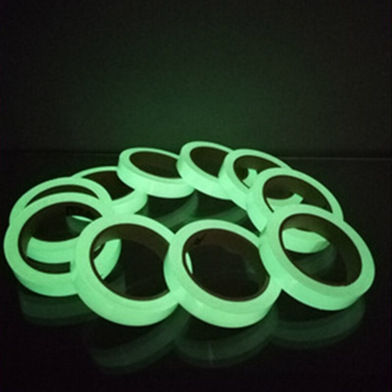 Zelfklevende lichtgevende doe-het-zelf-tape waarschuwingstape glow in dark autosticker