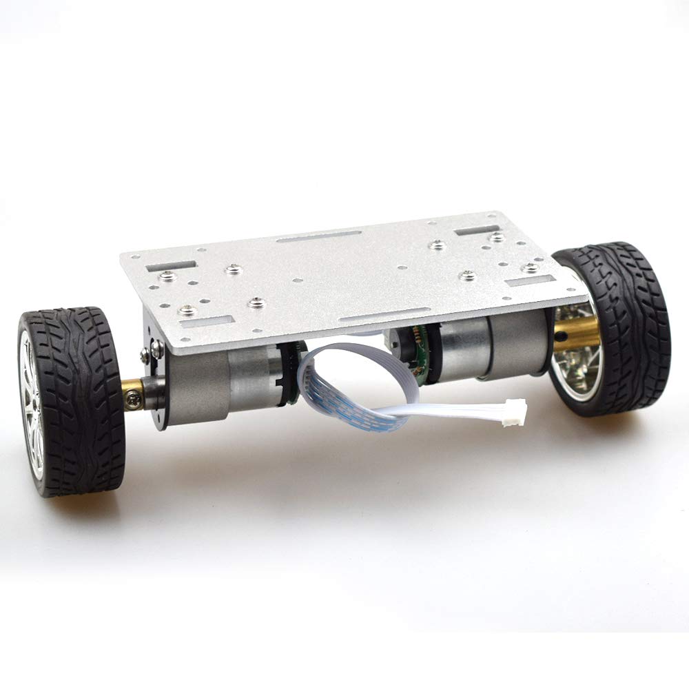 Cheaspest Dubbele Chassis Arduino 2WD Self Balancing Robot Auto Kit Met 2 Stuks Encoder Motor Voor Raspberry Pi Diy Stuurpen speelgoed Delen: single chassis