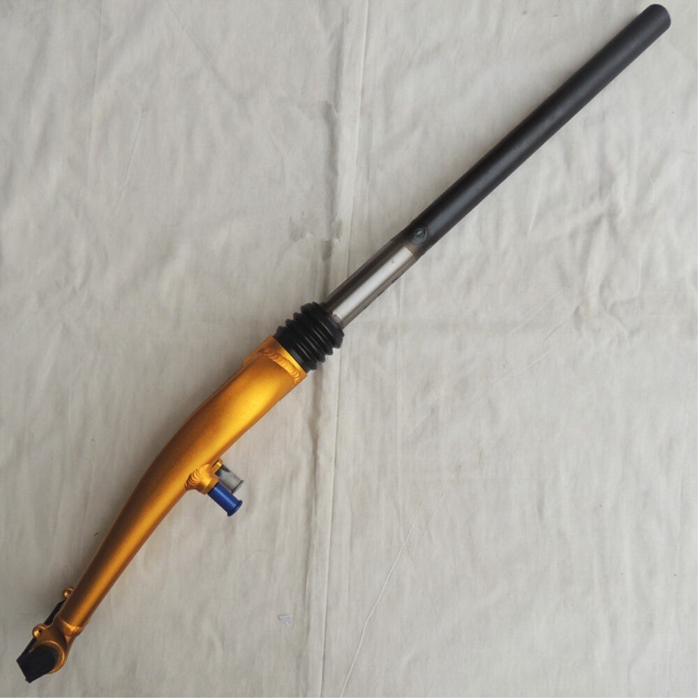 20-inch folding bike front fork 74mm open file aluminum shoulder shock absorber v brake front fork Taiwan original